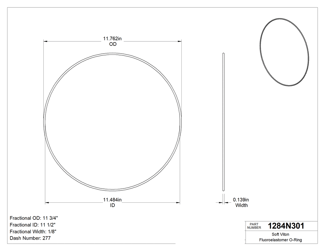 Technical drawing - 1284N301